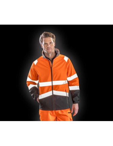 RES-R450X-Printable Safety Softshell Jacket